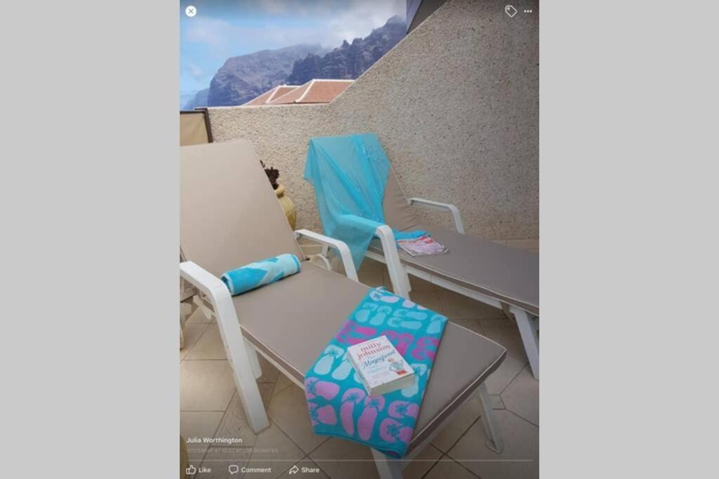 Casa Amber, Los Gigantes, Simply Stunning Apartment Acantilado de los Gigantes Ngoại thất bức ảnh